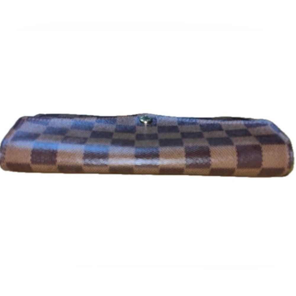 Louis Vuitton Envelope Wallet Long Portefeiulle Sarah Brown Damier - Picture 5 of 14